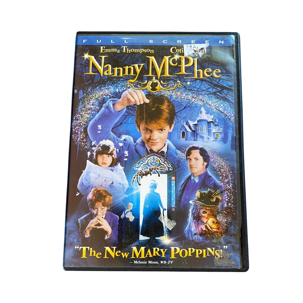 Nanny‎ McPhee DVD Full Screen Emma Thompson PG Fantasy Kids Movie
